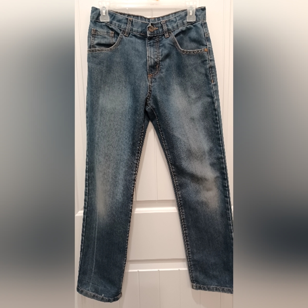 Yigga Boys Jeans Classic Blue Denim Jeans Sz 158 Sz 14 In US #0359